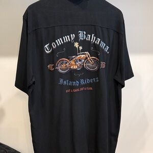 Tommy Bahama Black Island Riders Shirt